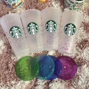Starbucks cups set of 4